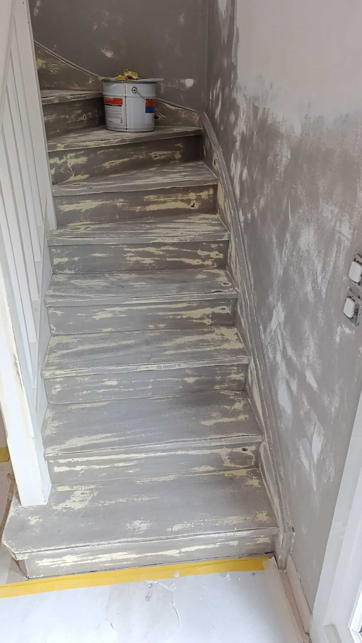 Support prêt pour la peinture